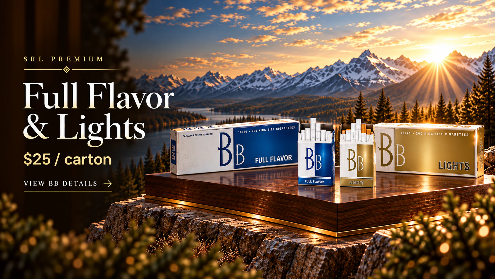 SixRedLeaf BB Full Flavor and Lights carton offer